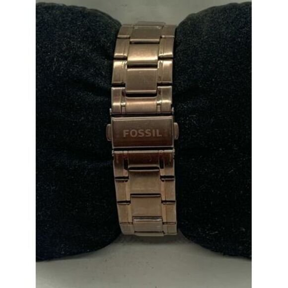 Fossil BQ2091 Men's Watch Analog Stainless Steel Band Brown Round Quartz D621 - Picture 4 of 9